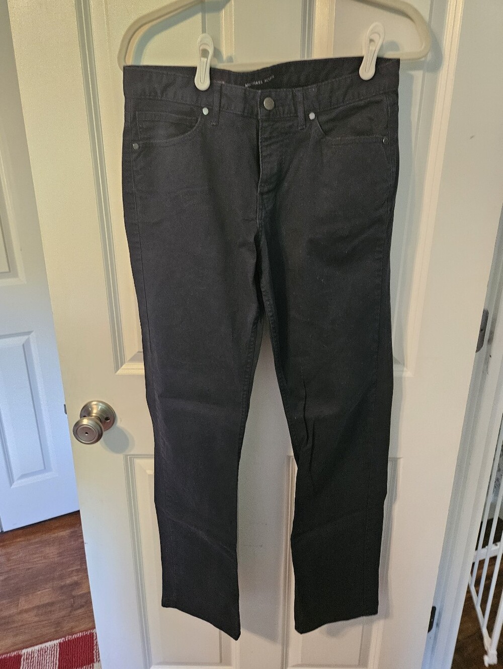 Michael Kors Classic Fit Black Jeans